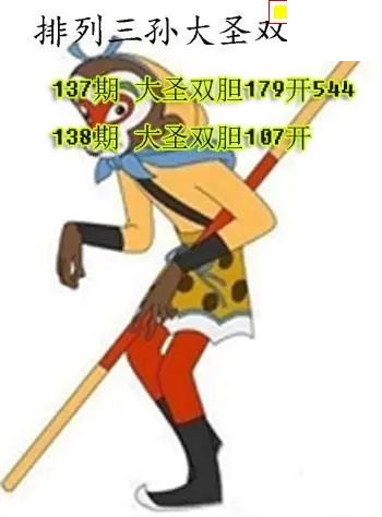 2026138期P3孙大圣双胆图