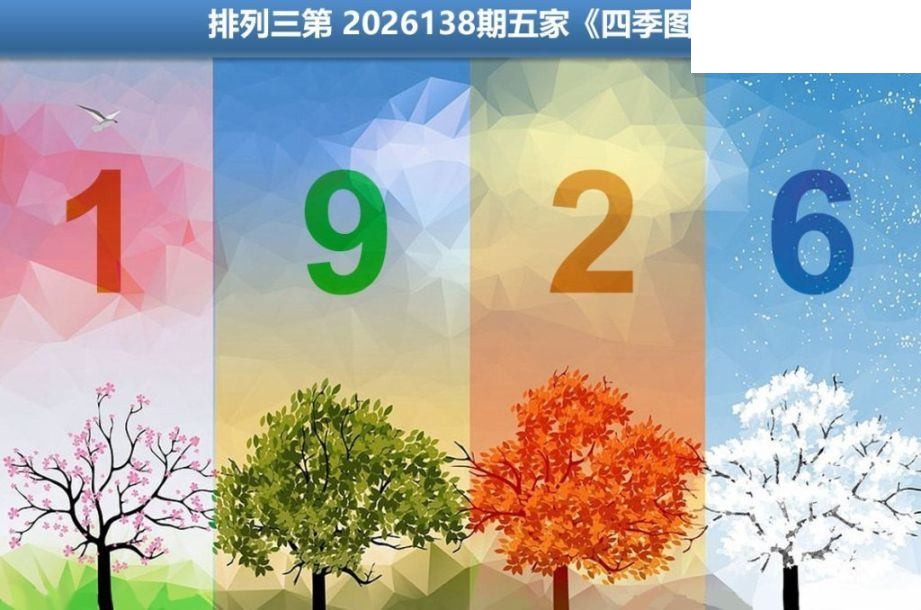 2026138期排列三 五家四季图