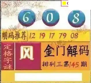 体彩P3145期 彩吧2026年系列全图