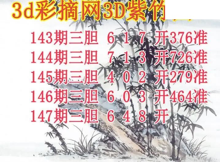 紫竹三胆2026147期3d图谜