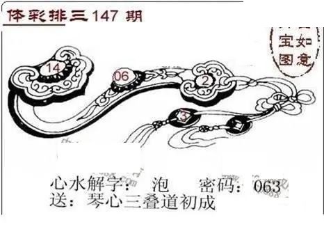 体彩P32026年147期 中龙系列全图
