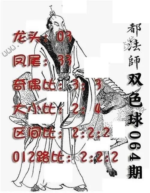 福彩双色球2026年064期元都法师图谜