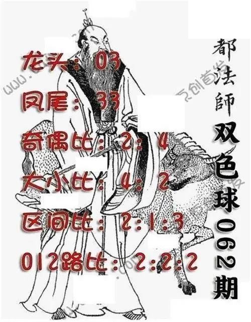 福彩双色球2026年062期元都法师图谜