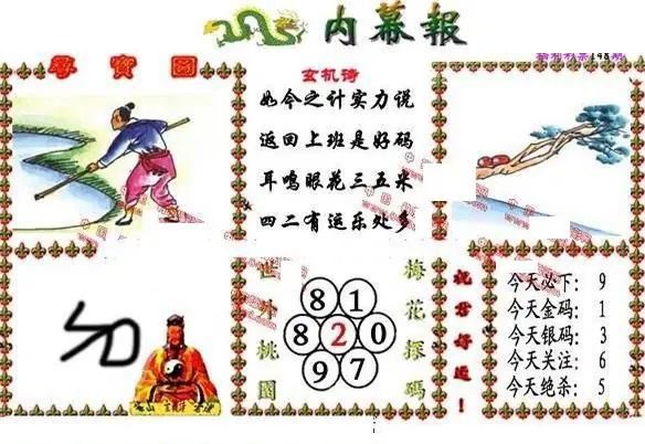 2026148期3D图谜汇总（八）