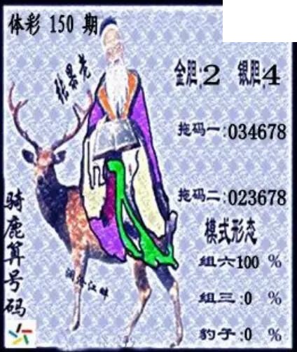 26年体彩P3150期 茶城沧江图谜