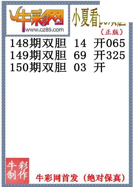 小夏双胆150期体彩P3图谜（原创）