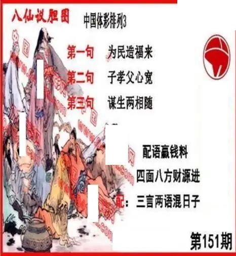 体彩P32026年151期 丹东议胆全图