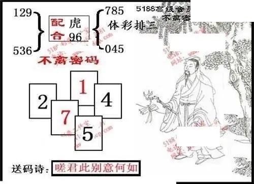 体彩P32026年151期 5188系列全图谜