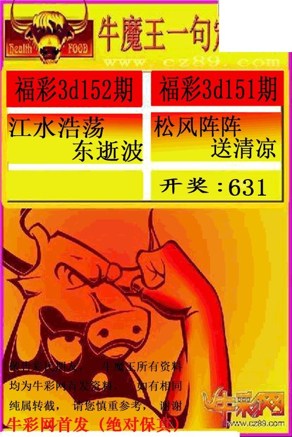 2026152期3D图谜汇总（九）