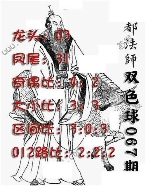福彩双色球2026年067期元都法师图谜