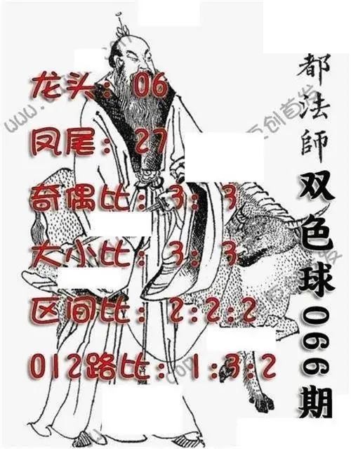 福彩双色球2026年066期元都法师图谜