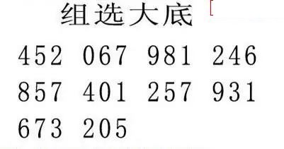 e族2026年156期体彩排列3图谜
