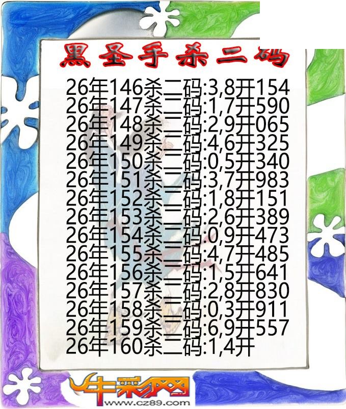 黑圣手杀二码160期体彩P3图谜