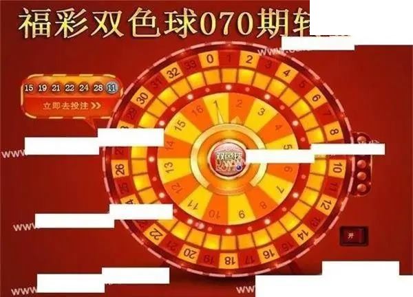 福彩双色球2026年070期转盘图谜