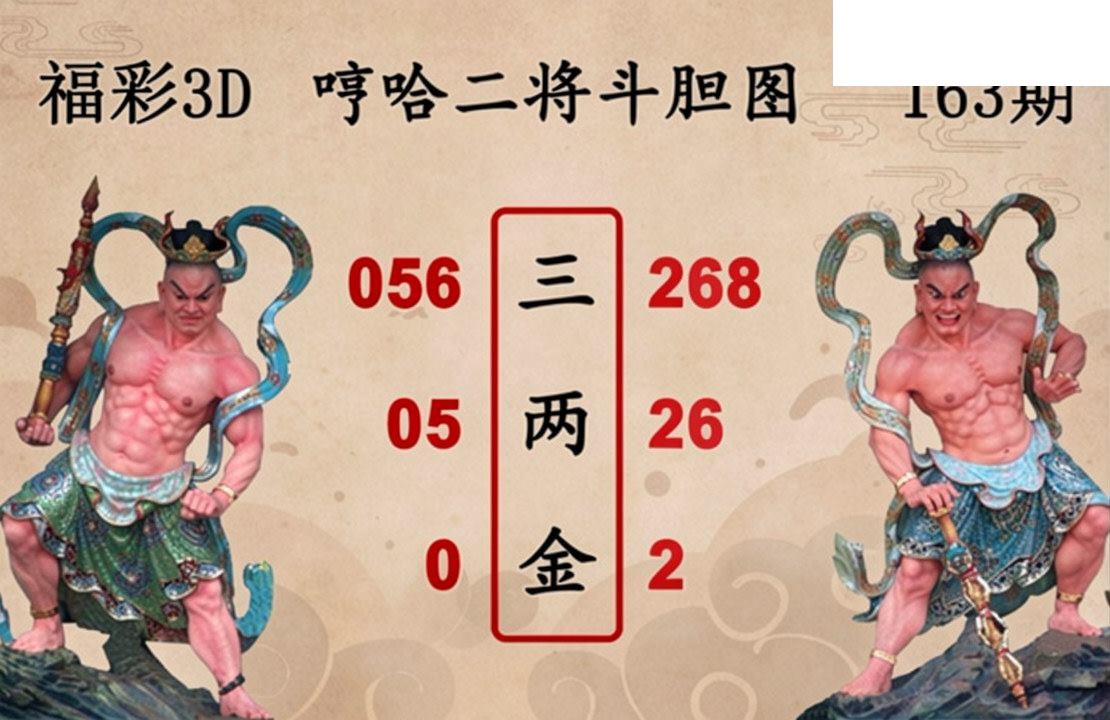 福彩3D2026163期图谜预测汇总