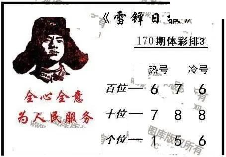 体彩P32026年170期 中龙系列全图