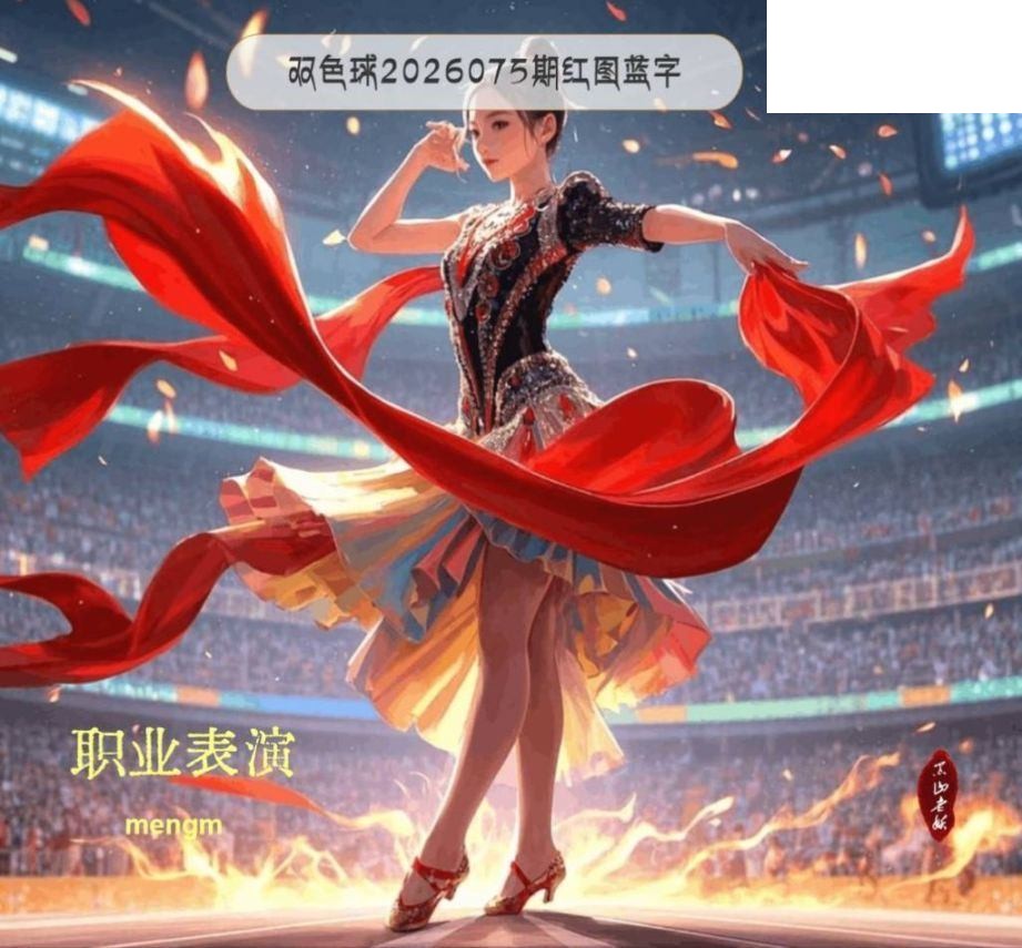双色球2026年图迷075期 MENGM 红图蓝字