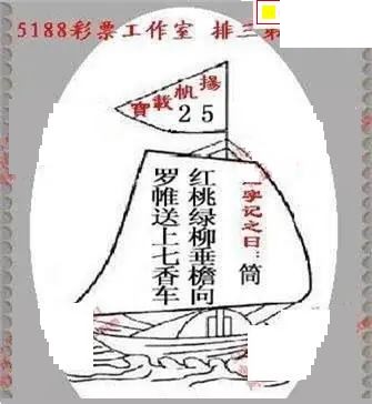 体彩P32026年174期 5188系列全图谜