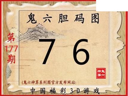 2026177期3D图谜汇总（一）