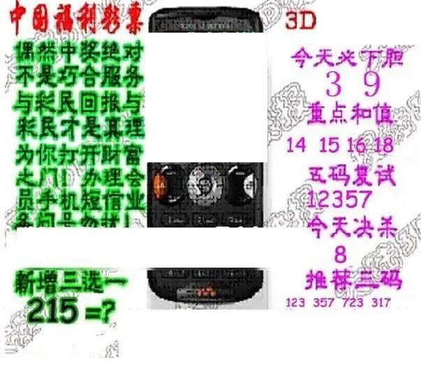 2026177期3d图迷汇总（三）