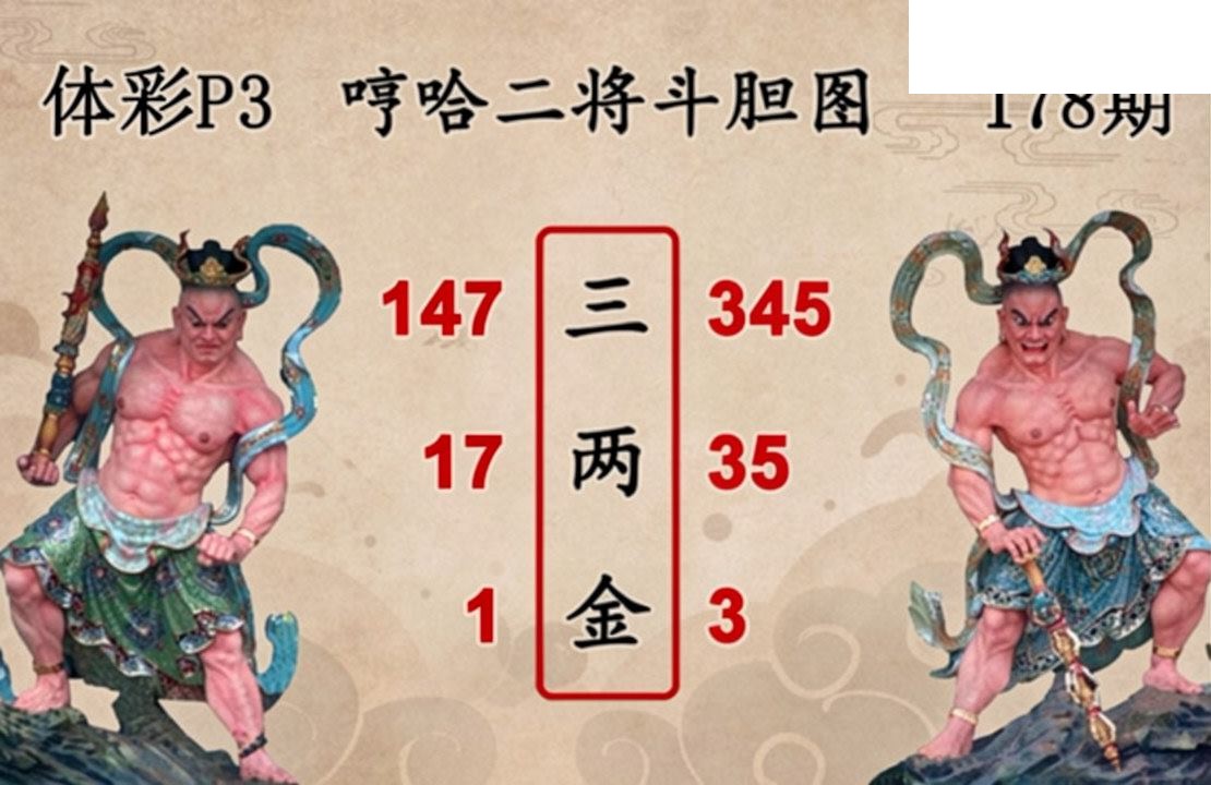 2026178期排列三 图谜预测汇总