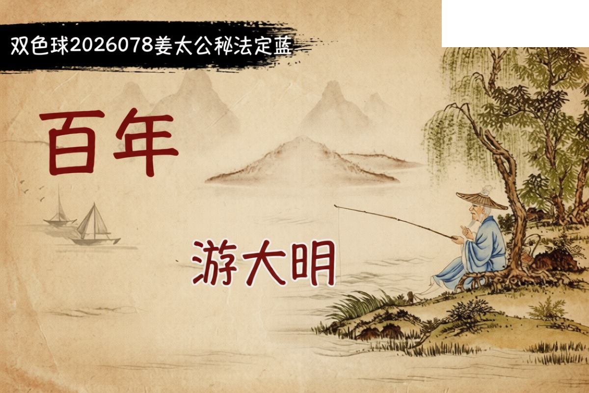 双色球2026年图迷078期 柯森姜太公秘法
