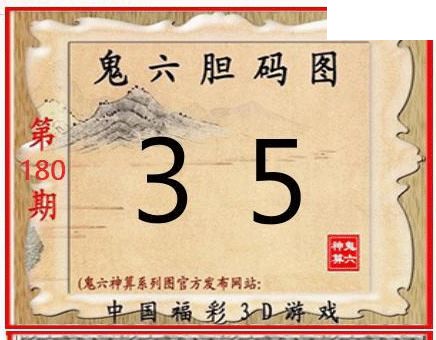 2026180期3D图谜汇总（一）