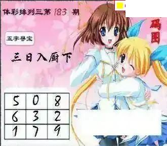 体彩P3183期 彩吧2026年系列全图