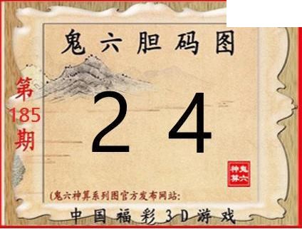 2026185期3D图谜汇总（一）