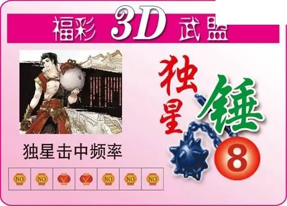 武盟独星锤26年193期3D图谜