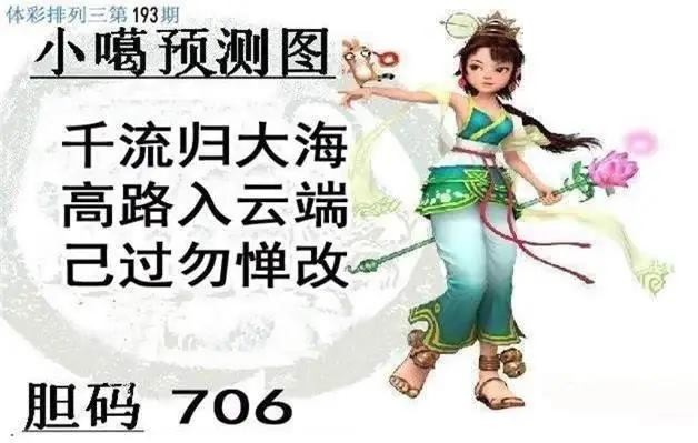 体彩P32026年193期 小嘎预测图