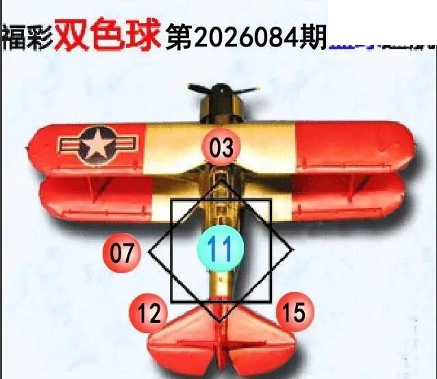 蓝球巡航26年084期双色球图谜