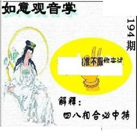 2026194期3D图谜汇总（七）