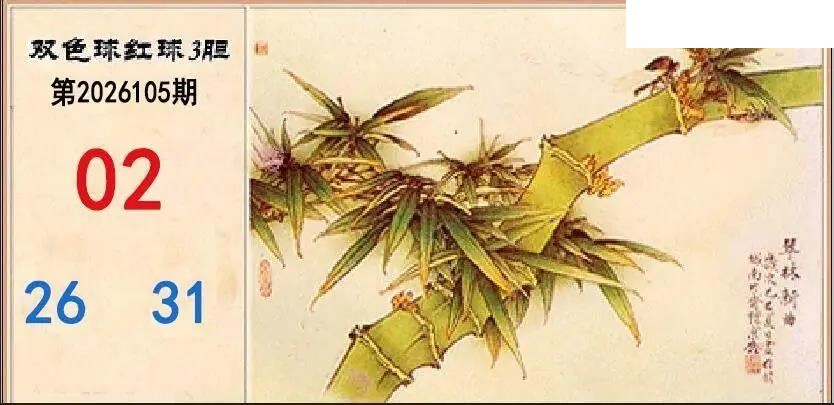2026年105期双色球字迷图谜汇总